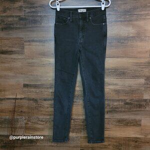 Madewell Jeans 27 Skinny 10" High Rise Starkey Wash MA977 Tummy Control Stretch